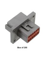 Deutsch DT04-12PA-L012/B Flange Mount Receptacle - Box of 200