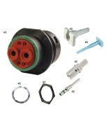 Deutsch P24-18-6PN HDP20 Series 6 Pole Connector Kit