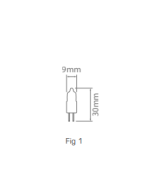 Ionnic 059-024/20W Globe Halogen 24V 20W G4