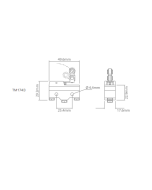 Ionnic TM1743 Switch Micro TM Series 32mm Double Pivot Roller Lever