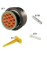 Deutsch HDP20 Series P26-24-16SN Connector Kit