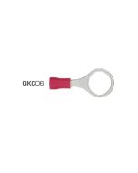 Quikcrimp 10.5mm Ring Pre-Insulated Terminal Red pack of 100