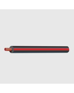 Ionnic TW100-BLK/RED-500 Thin Wall Black Cable - RedTrace (1.0mm2)