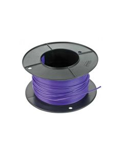 Ionnic TC-1-PUR-100 Single Purple Cable - Tinned (1mm2)