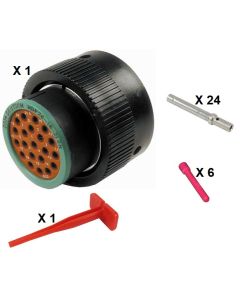 Deutsch HDP20 Series P26-18-21SN Connector Kit