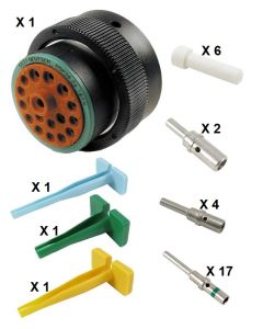 Deutsch HDP20 Series P26-24-18PN Connector Kit