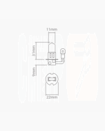 Ionnic 64156 Globe Halogen H3 24V 70W PK22s